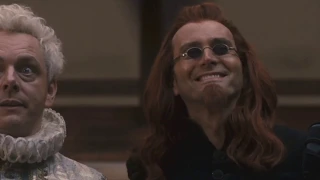 Crowley being amused by/teasing Aziraphale for 3 minutes straight || Good Omens