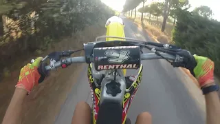 Suzuki rmz 250 test+PURE SOUND