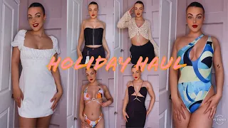 NEW IN HOLIDAY HAUL! | PLT, Zara, SHEIN, Stradivarius, Pull & Bear And More!!