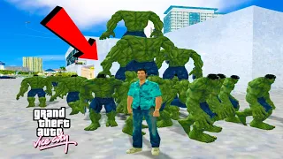 How To Spawn Hulk In GTA Vice City|Vice City Hulk Mod |Hulk Spawning Cheat Code