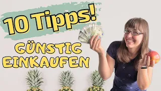 LEBENSMITTEL für unter 65 EURO im Monat KAUFEN 💸 10 TIPPS