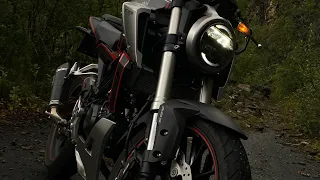 Honda cb125r 2018 TOP SPEED RUN