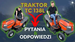 Traktor z koszem TC 138L Husqvarna - czy to dobry wybór ❓