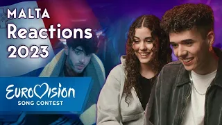The Busker - "Dance (Our Own Party)" - Malta | Reactions | Eurovision Song Contest 2023 | NDR