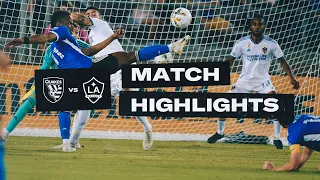 MATCH HIGHLIGHTS: Earthquakes vs LA Galaxy