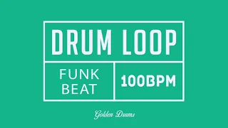 Funk Drum Loop 100BPM