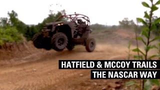 Riding the Hatfield & McCoy Trails in West Virginia with our NASCAR friends for one FAST SXS RIDE!