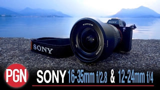 FIRST LOOK: Sony FE 16-35mm f/2.8 and 12-24mm f/4 wideangle lenses