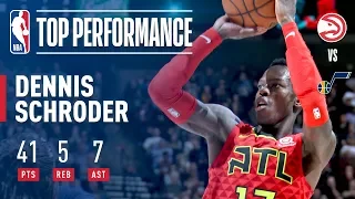 Dennis Schroder's ELECTRIC Performance vs The Jazz