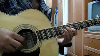 Megadeth Holy Wars Acoustic Solo