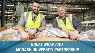 Great Wrap and Monash University Partnership