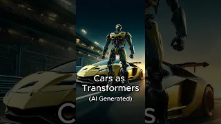 Ai Draws Cars as Transformers!