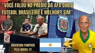 Argentino Fanático Pelo Brasil Foi Até O Prédio Da AFA kkkkkkkk