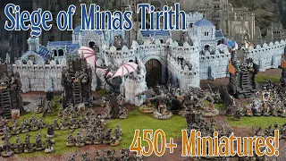 Siege of Minas Tirith! ~ MEGA Battle Report! ~ Middle Earth SBG