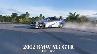 2002 BMW M3-GTR - Forza Horizon 5 Tune