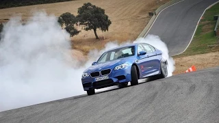 Дрифт на Bmw M5 F10