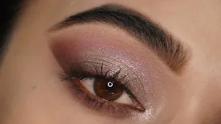 foxy soft sparkly eye makeup tutorial hooded eyes for beginner 5 minute mariyam&suzen