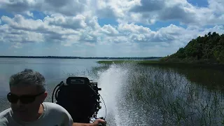 The River Run 26.5 HP Fuel Injected Surface Drive Outboard Mud Motor