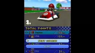 Mario Kart DS All-Cup Tour Mirror Mode