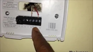 2-Wire Installation for Honeywell Thermostat