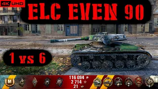 World of Tanks ELC EVEN 90 Replay - 9 Kills 2.8K DMG(Patch 1.6.1)