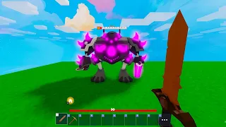 How to kill Void Tier 50 kit with 2 hits (wooden sword) Roblox Bedwars Glitch