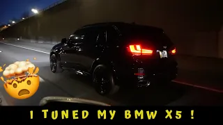 I TUNED MY BMW X5 ! BOOTMOD3 STAGE 2 TUNE REVIEW (F15) W CATLESS DOWNPIPES * AMBIENT LIGHTING CODING