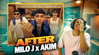 ELNEGRO JUNIOR REACCIONA A AFTER ❌ MILO J ❌ AKIM 88 - NO ESTOY