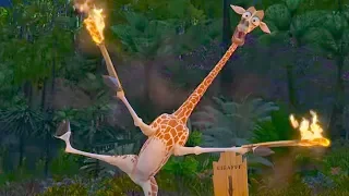DreamWorks Madagascar en Español Latino | Fuego de Melman - Madagascar | Dibujos Animados