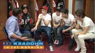 EXCLUSIVE One Direction Backstage Interview - Kidd Kraddick in the Morning