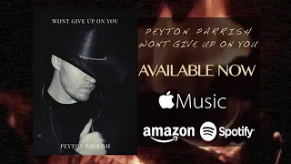 Peyton Parrish - Wont Give up on You (Official Audio)