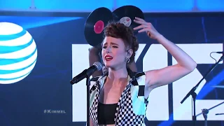 Kiesza Performs “Giant In My Heart” on Jimmy Kimmel LIVE