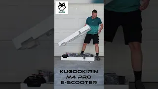 Unboxing a Full Suspension E-Scooter from KugooKurin! #Shorts