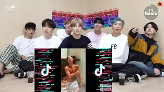 bts reagindo dancinhas do tiktok #07