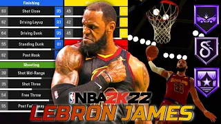 *PRIME* LeBron James Build in NBA2K22 MOBILE🎮🔥 | ABE GAMING