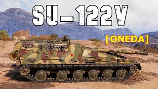 World of Tanks SU-122V - Steel cutting machines