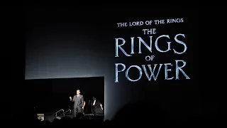 SDCC 2022: The Lord of the Ring: The Rings of Power Hall H panel moderated by Stephen Colbert