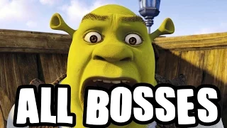 Shrek The Third All Bosses | Boss Fights  (PS2, Wii, Gamecube, X360)