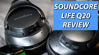 Soundcore Life Q20 Noise Cancelling Headphones Review!