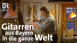 Gitarren aus heimischem Holz: Gitarrenbauer Joe Striebel | Porträt | Handwerk | Wir in Bayern | BR