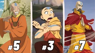 Ranking the Most Powerful Airbenders in Avatar