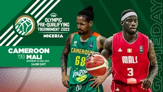 Cameroon vs. Mali I Semi-Finals FIBA Olympic Pre-Qualifying Tournament 2023 I @baskemali