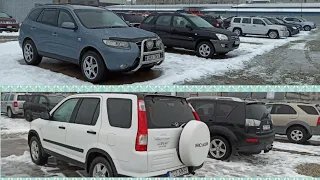 дешёвые 4x4 внедорожники авторынок из Европы свежие цены?