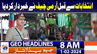 Geo Headlines 8 AM | Govt jacks up petrol price by Rs13.55 per litre for next fortnight | 1 February