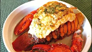 Lobster Tail with Claws - Preparation, Seasoning and Cooking - PoorMansGourmet