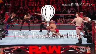 Seth Rollins, Dean Ambrose & Jason Jordan vs. Samoa Joe, Sheamus & Cesaro: Raw,  18, 12, 2017