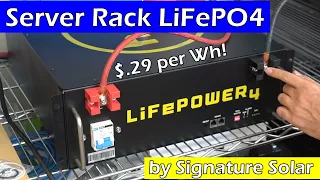 Best Value: Server Rack LiFePO4 Solar Battery