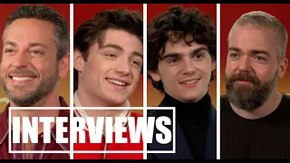 SHAZAM: FURY OF THE GODS Interviews -Zachary Levi, Asher Angel, Jack Dylan Grazer, David F. Sandberg