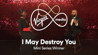 Michaela Coel on the public reaction to Mini-Series winner I May Destroy You | Virgin Media BAFTAs