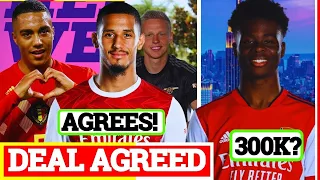 DEAL AGREED| Arsenal AGREE Long Term Deal With Saliba |Arsenal News Now